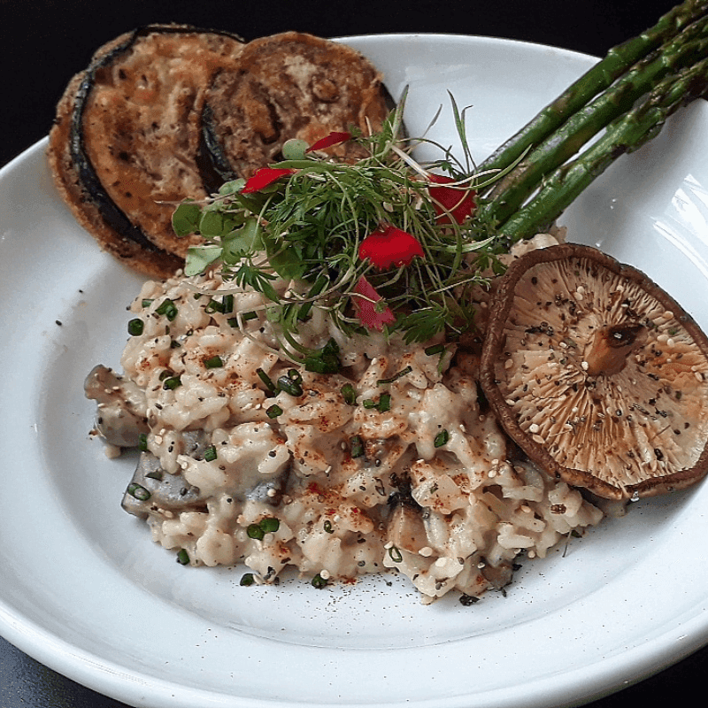 Risotto De Hongos Portobello Conoce Nuestro Té Matcha Y La Delicia De