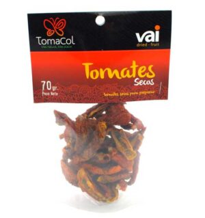Descubre el tomate seco colombiano. Hidrátalo en agua caliente, consérvalo en aceite y disfrútalo en tus platillos favoritos con Tomacol®.