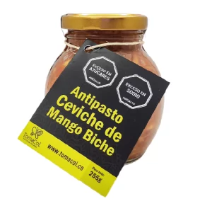 ceviche de mango biche