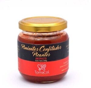 El sabor de los pimentones se une al toque dulce-picante que encuentras en nuestros pimentones confitados picantes Tomacol®. disfruta este maravilloso producto en queso brie, tostones, carnes, baguette, empanadas y prepara unas maravillosas entradas.
