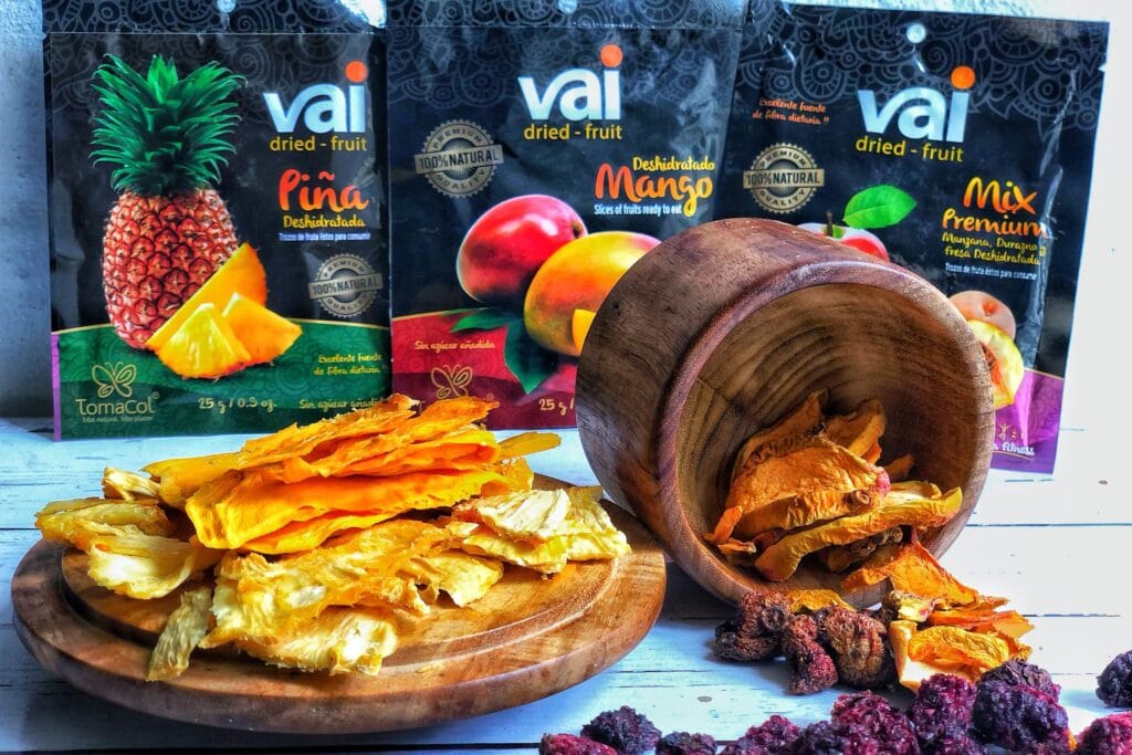 Frutas deshidratadas en bogota