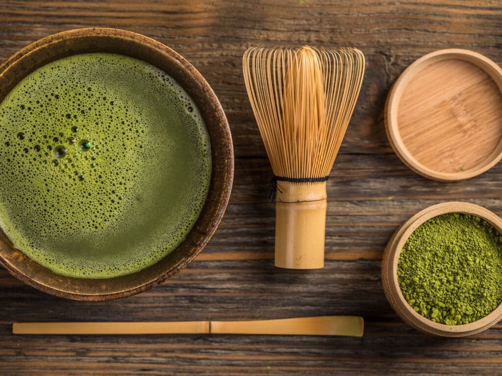 el té matcha